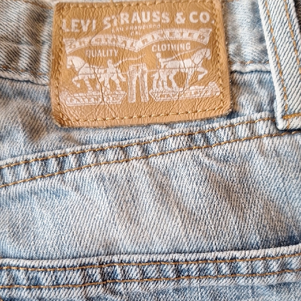 Vtg Org Tab Levi's Strauss High Rise Skinny Light Blue Denim Jeans Size 26 - Picture 4 of 6